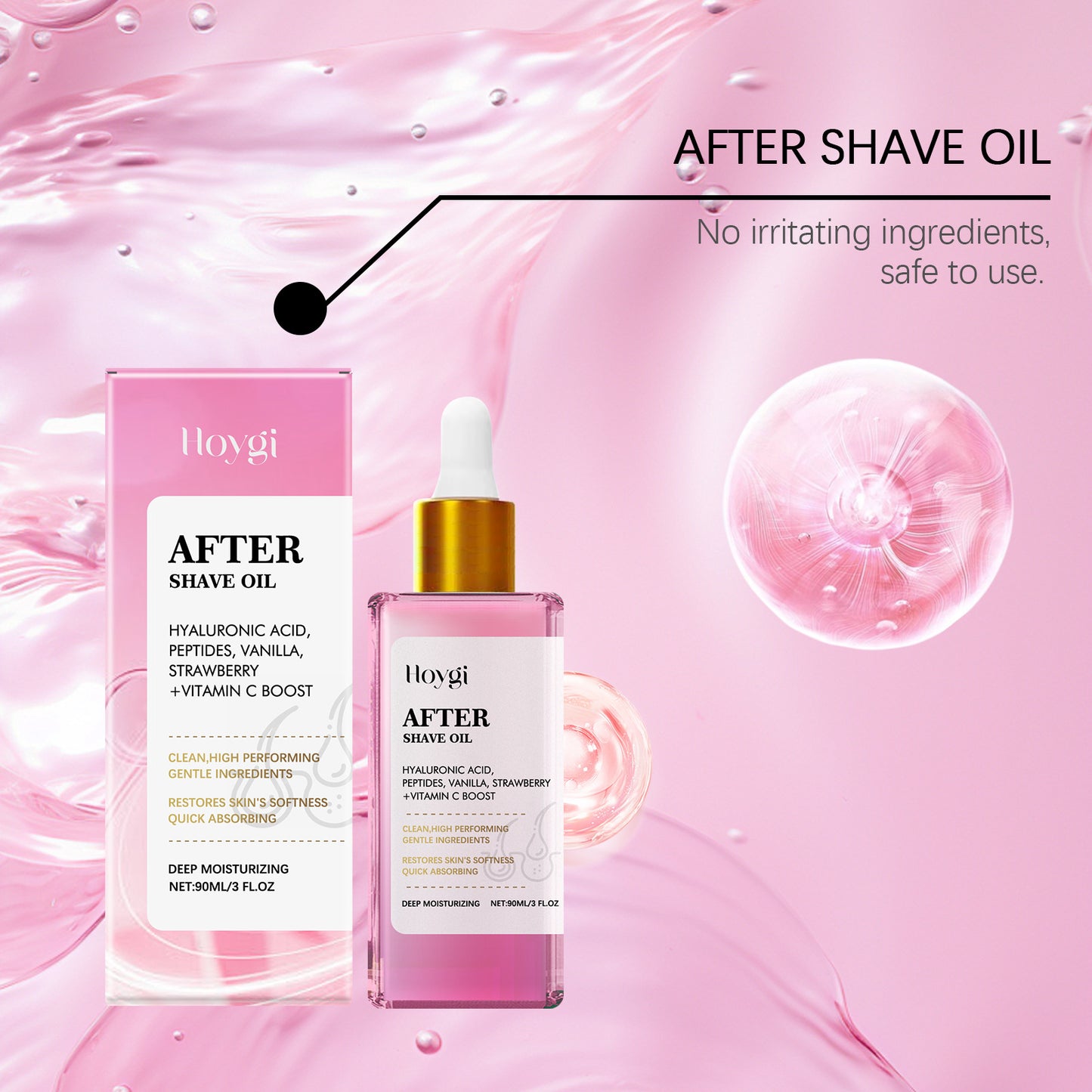 After-Shave Oil Strawberry Scented