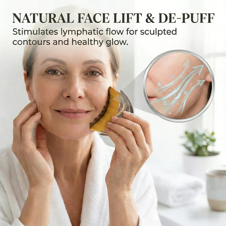 LumaFlow Facial Brush - Naturally reduce puffiness and reveal