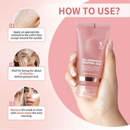 Peel-Off Collagen Mask ✨ Wake Up Glowing