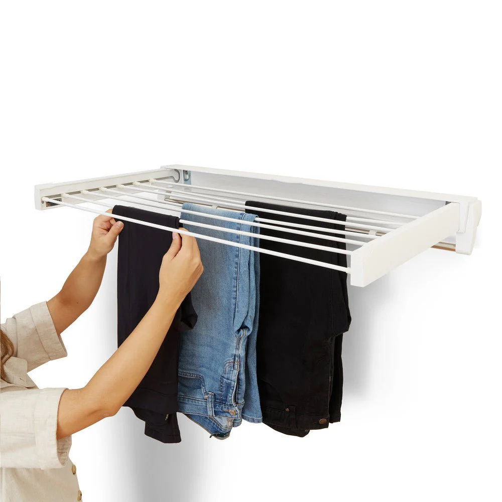 Wall Mounted Laundry Rack