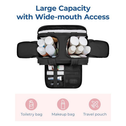 The Snuzz - 4-in-1 Space Saving Toiletry Bag