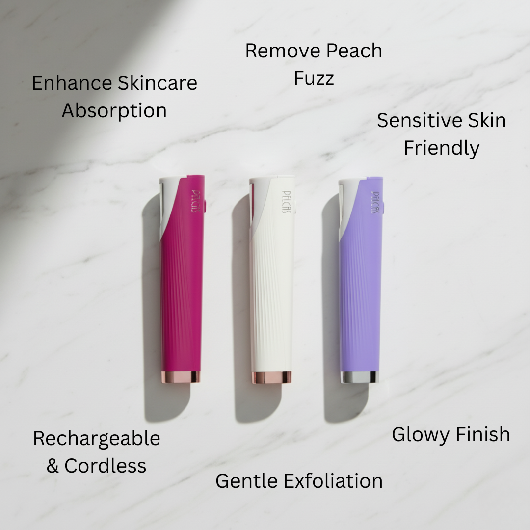 DermaGlow- Ultrasonic LED Facial Dermaplaner