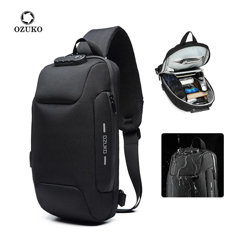 Anti-Theft Crossbody Bag