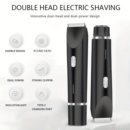 SilkyGlow Pro 2-in-1 Shaver & Trimmer