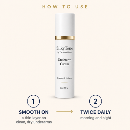 SilkyTone Underarm Cream — Brightens & Hydrates