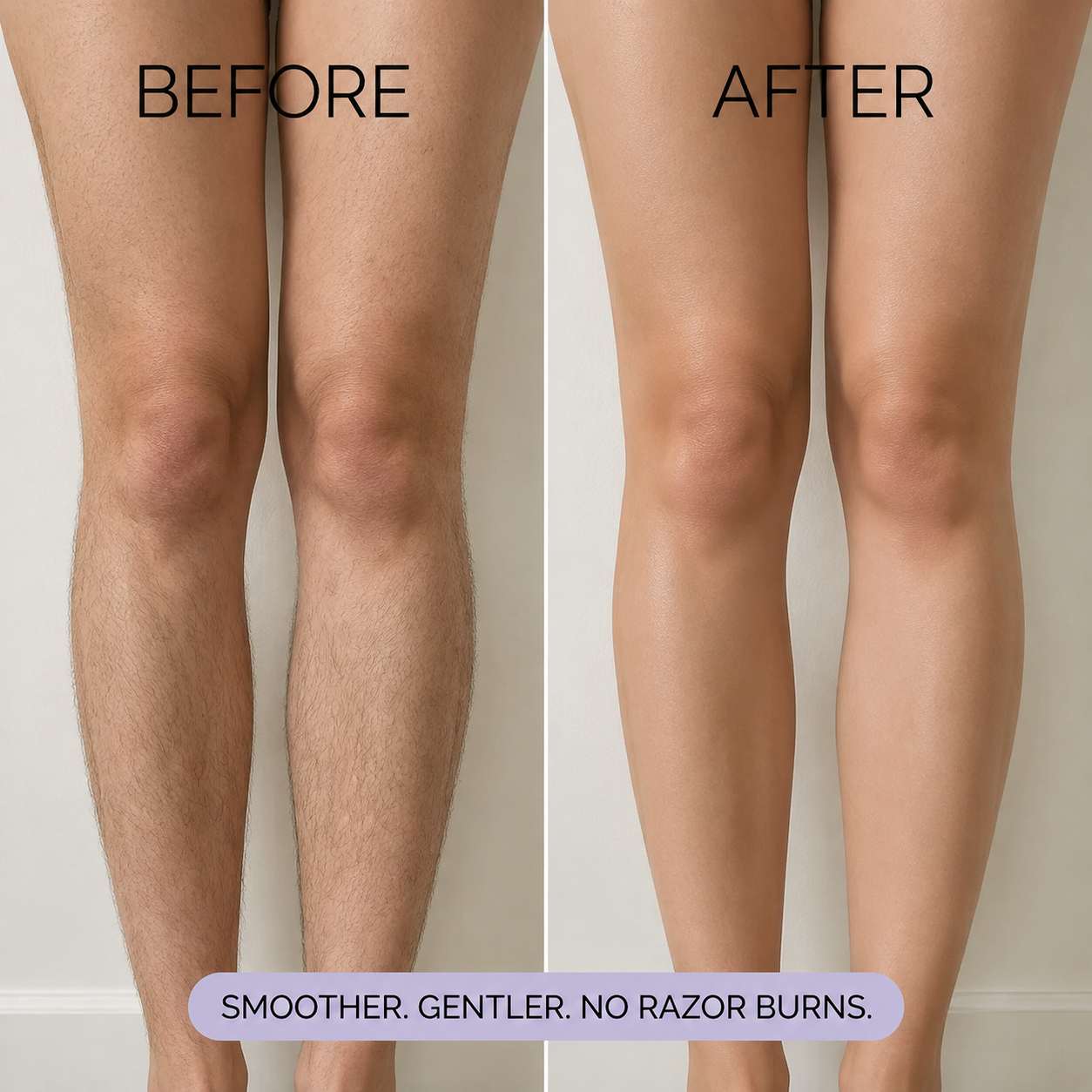 SilkyBare - Bare skin, no blade required.