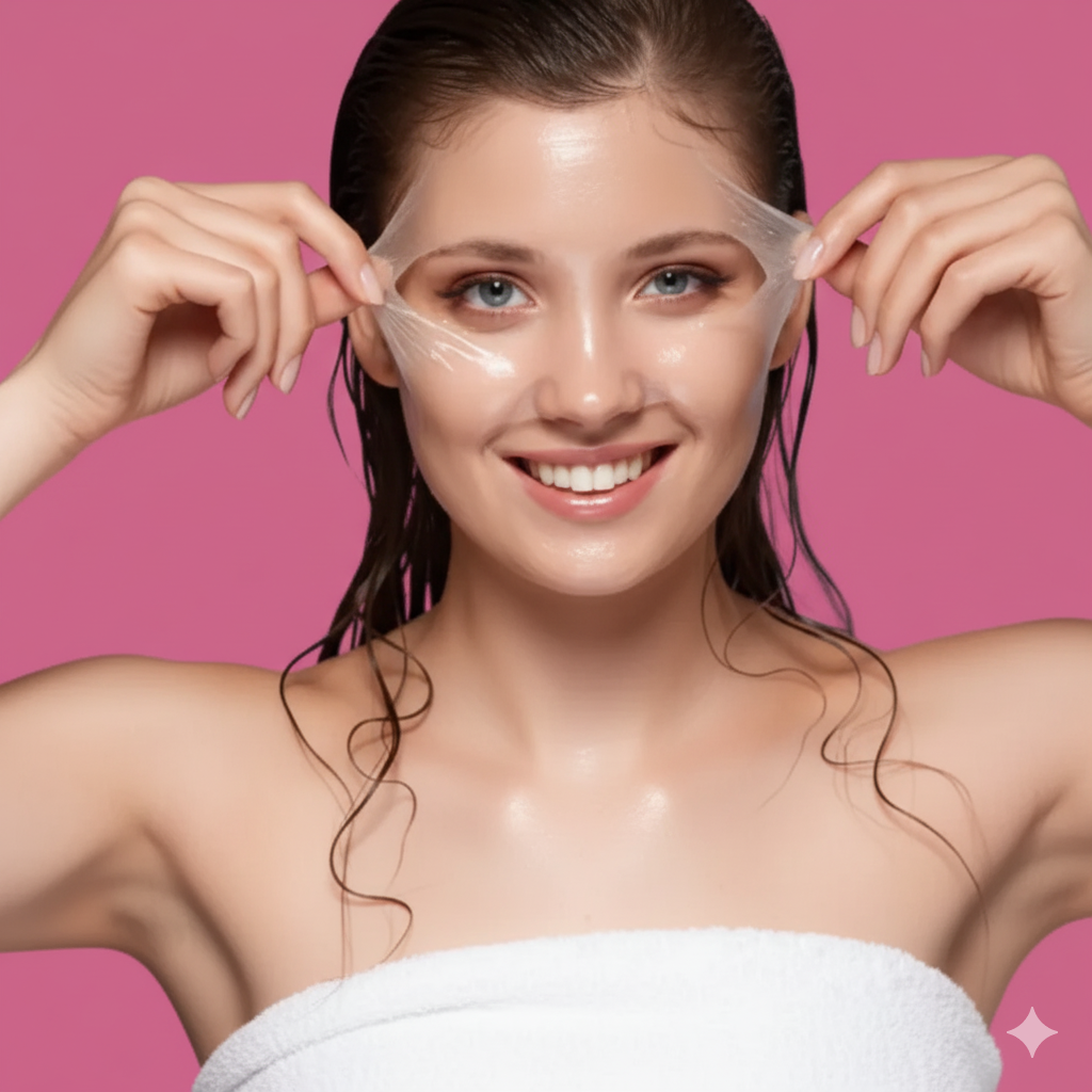 Peel-Off Collagen Mask ✨ Wake Up Glowing