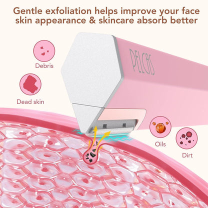 DermaGlow- Ultrasonic LED Facial Dermaplaner