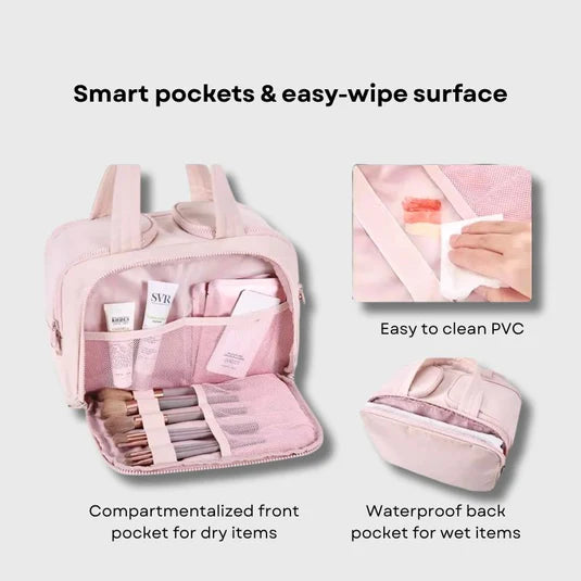 The Snuzz - 4-in-1 Space Saving Toiletry Bag