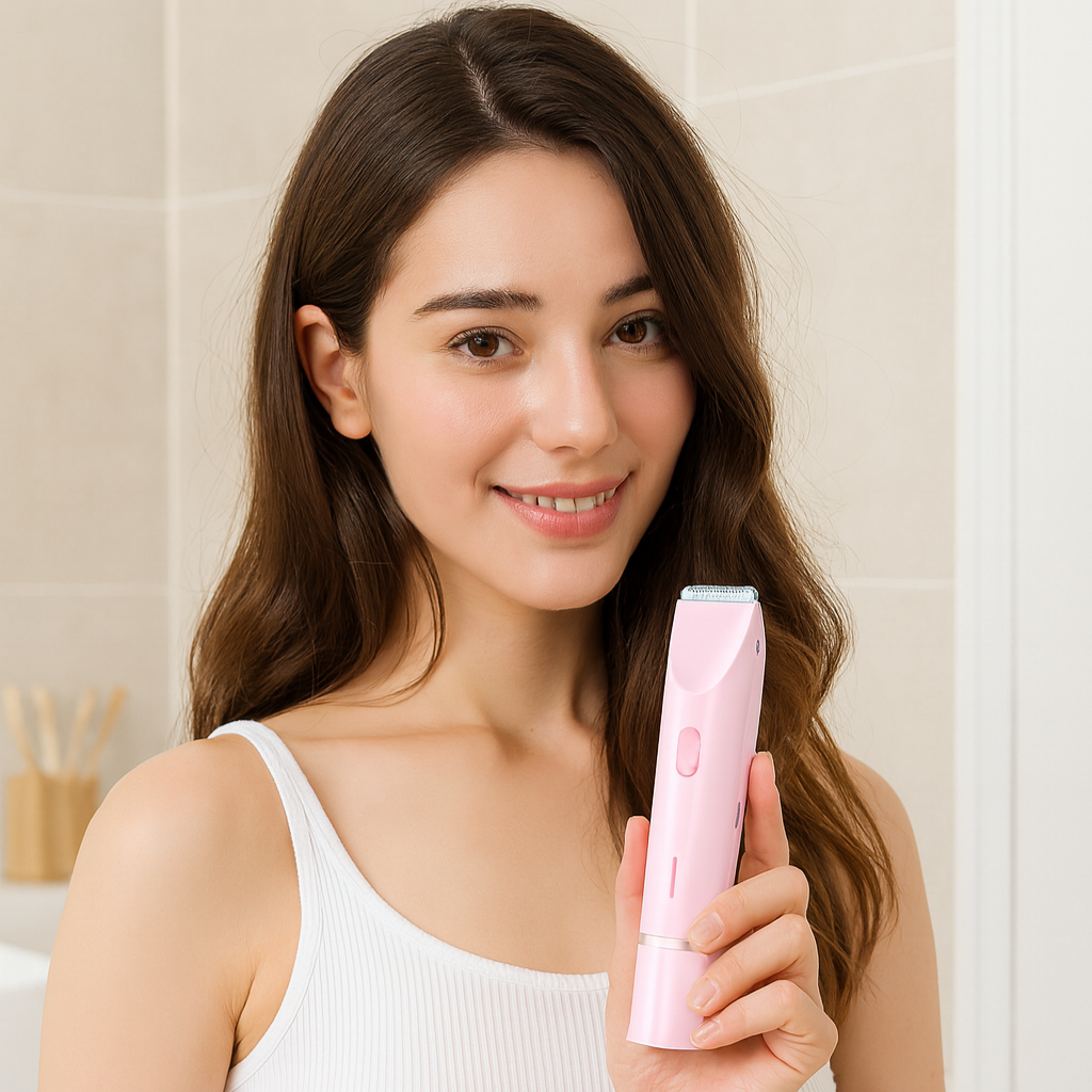 SilkyGlow Pro 2-in-1 Shaver & Trimmer