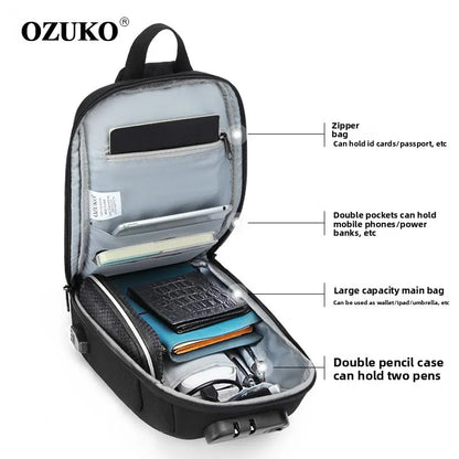 Anti-Theft Crossbody Bag