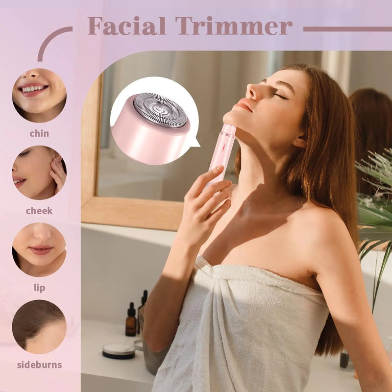 SilkyGlow Pro 2-in-1 Shaver & Trimmer