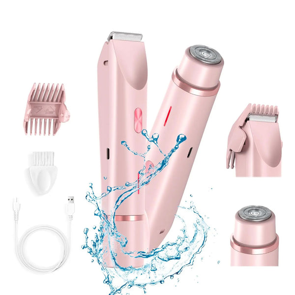 SilkyGlow Pro 2-in-1 Shaver & Trimmer