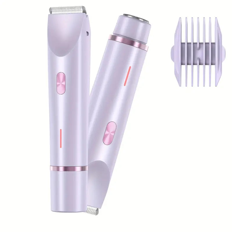 SilkyGlow Pro 2-in-1 Shaver & Trimmer